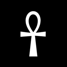Ankh vinyl sticker decal Egyptian cross window car