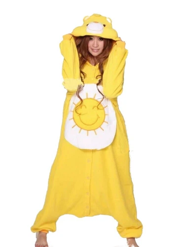 Glücksbärchi Tier-Kostüme Karneval Fasching Onesie Jumpsuit Einteiler Overall - Bild 4 von 21