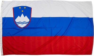 Annin Flagmakers Slovenia 5x8 Feet 221735 High Quality Nyl-Glo, Made in the USA