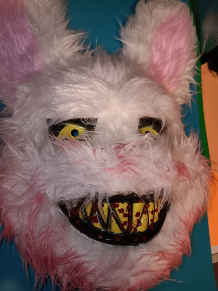 Cosplay/Halloween Horror Furry Bunny Mask - Image 3 of 4