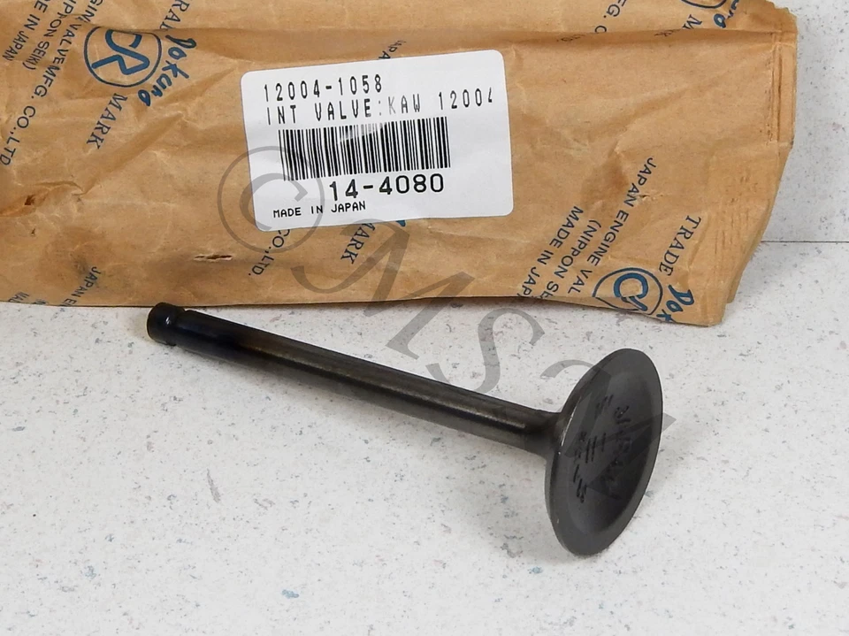 Válvula de admisión del motor Kawasaki KZ650 ZN700 KZ700 KZ750 ZR750 ZX750 K&L 0169-014 Foto 4 de 4