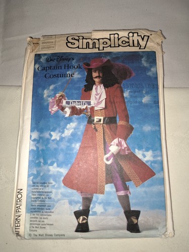 6x VINTAGE SIMPLICITY WALT DISNEY COSTUME SEWING PATTERNS - Picture 2 of 6