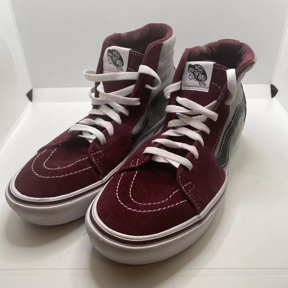 Vans clearance sk8 burgundy