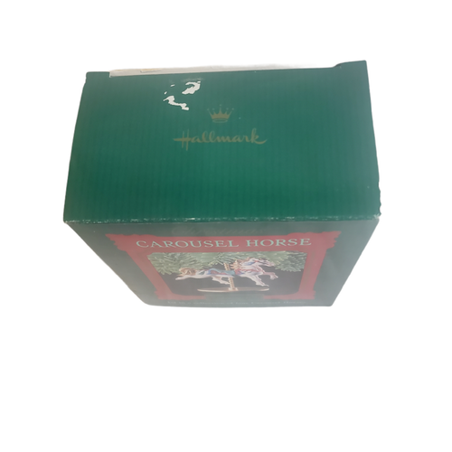 Hallmark Keepsake Ornament Star Carousel Horse 1989 XPR9720 - Imagen 4 de 8