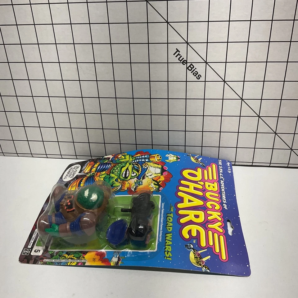 1990 Hasbro Space Adventures Of Bucky O'Hare TOAD AIR MARSHALL #5 NEW - Image 4 of 4