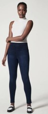 Spanx Jean-ish Jeanish Ankle Leggings Jeggings Size Small With Back Pockets