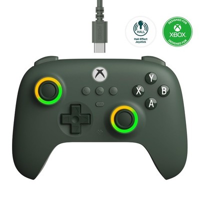 8BitDo Ultimate C Wired Controller for Xbox with Hall Effect Dark Green