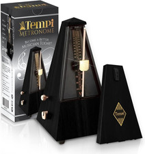 Mechanical Metronome for Musicians - 2-Year Warranty - Metronome for Piano/Guita
