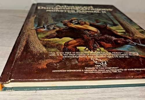 Advanced Dungeons & Dragons Monster Manual 2 II. Gary Gygax TSR 1983. - Picture 6 of 16