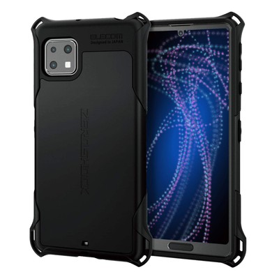 AQUOS sense4/5G/lite/basic case hybrid ZEROSHOCK shockproof black