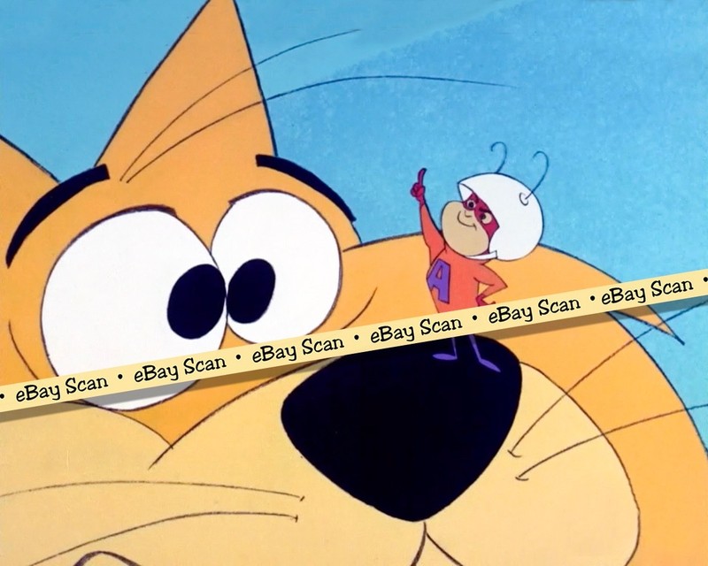 Rare! ATOM ANT SHOW Cartoon Color TV Photo HANNA BARBERA Studios FEROCIOUS FLEA