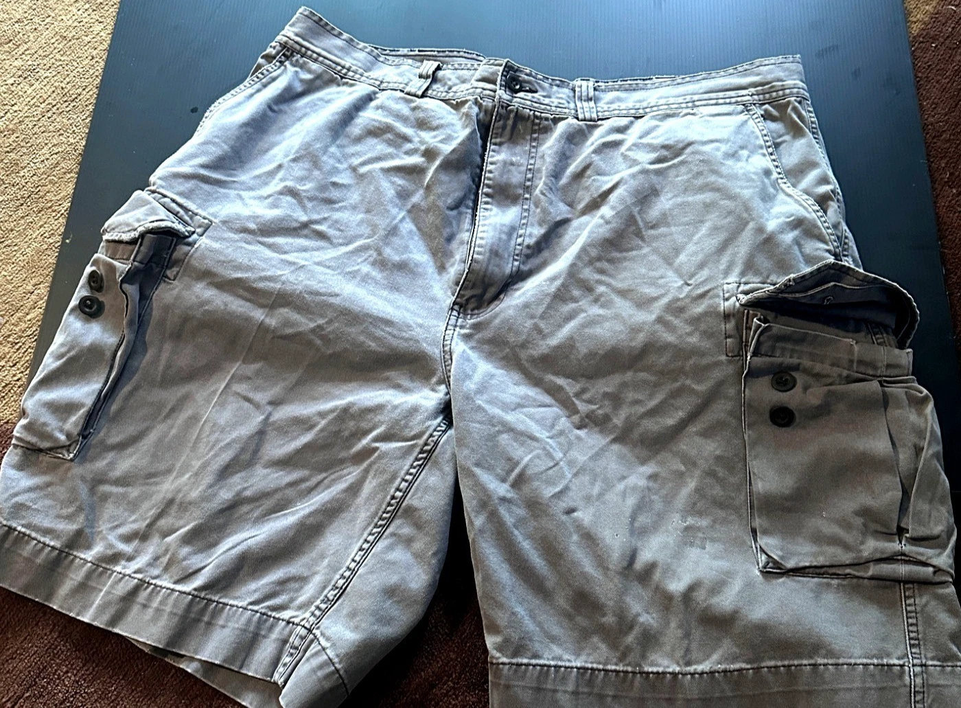 Vintage Polo Ralph Lauren Polo 67 Cargo Shorts Mens 40 Gray Green Cotton
Opens in a new window or ta