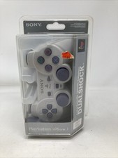 New Sony DualShock Analog Wired PlayStation Controller PS1/PS one Light Gray
