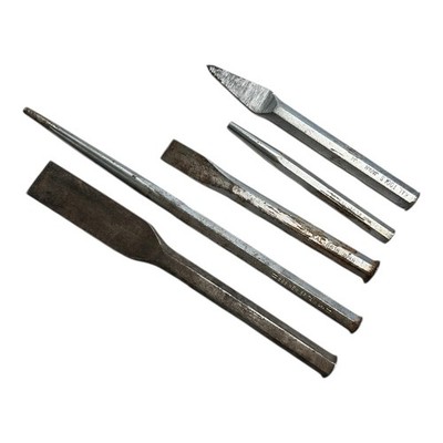 Assorted Mechanic s Punch Set 5pc: Kal Tools Japan, Enders USA, New Britain USA