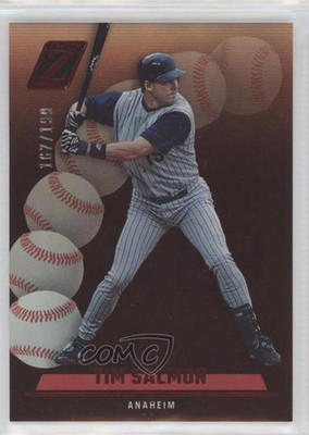 2023 Panini Chronicles Zenith Red 167/199 Tim Salmon #7 0w3