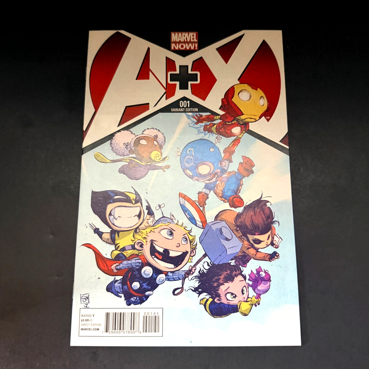 A+X #1 Variant Edition-Skottie Young Cover (Marvel Comics December