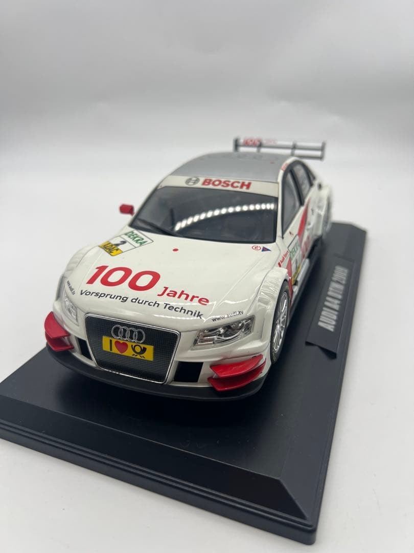 No237 Junk Mini Car 1/18 AUDI A4 DTM 2009, used, missing left
