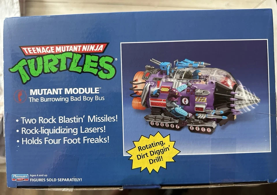 TMNT Teenage Mutant Ninja Turtles 2025 Vehículo Módulo Mutante Clásico Foto 4 de 4