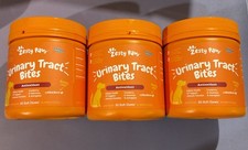 Lot of 3 - Zesty Paws Urinary Antioxidant Bites for Dogs 90 pcs Chicken EXP 5/26