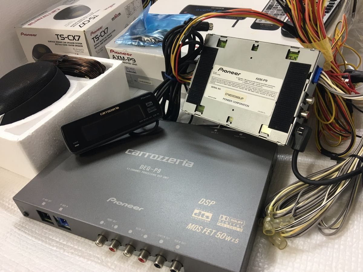 Pioneer DEQ-P9 AXM-P9 Speaker Set Working Confirmed | eBay