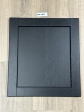 Used IKEA LERHYTTAN Black Stained Door 18x20 in 203.559.38 For Sektion