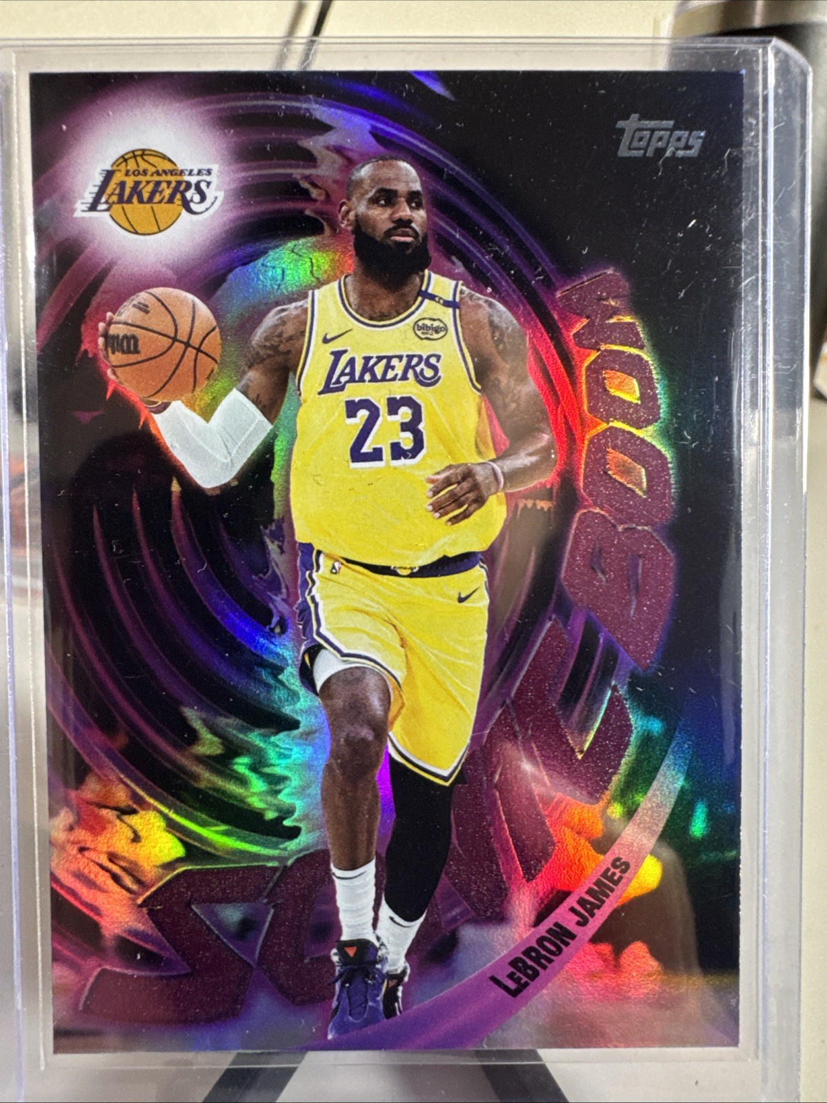 Lebron James Sonic Boom Topps 2025-26 SSP CASE HIT! SB-1