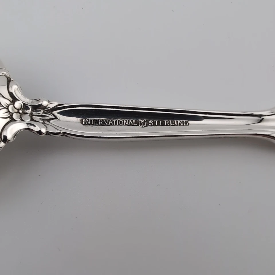 Cuchara sopera ovalada de plata esterlina International Grande Regency - 6 3/4" - sin mono Foto 3 de 3