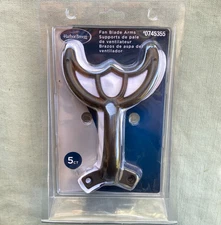 Harbor Breeze Fan Blade Arms Set 0745355 QTY 5 Bronze Finish 52” Ceiling Fan NEW