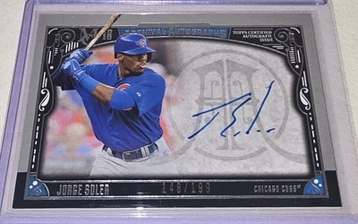 2016 Topps Museum Collection - Archival Autographs Jorge Soler #AA-JSO /199 (AU)