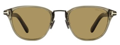Tom Ford Oval Alt Fit Sunglasses TF1049-D 20J Transparent Gray