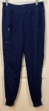 Purple Label by Healing Hands Tara Scrub Pants Navy Small Tall