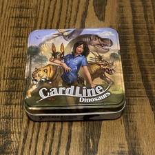 Cardline Dinosaurs Asmodee Card Game in Tin 100% Complete