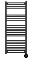 1000W Smart Towel Rail / Radiator, Black - SMABLTOWRAIL1000W10E