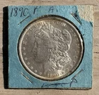 AU+ 1890 (P) Morgan Silver Dollar $1 90% Silver Coin USA