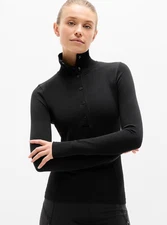 Athleta Flurry Seamless Henley Sale 50%