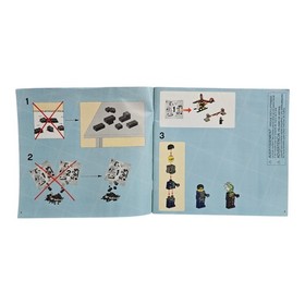 LEGO #8969 Agents 2.0 4-Wheeling Pursuit INSTRUCTION MANUAL ONLY BOOKLET