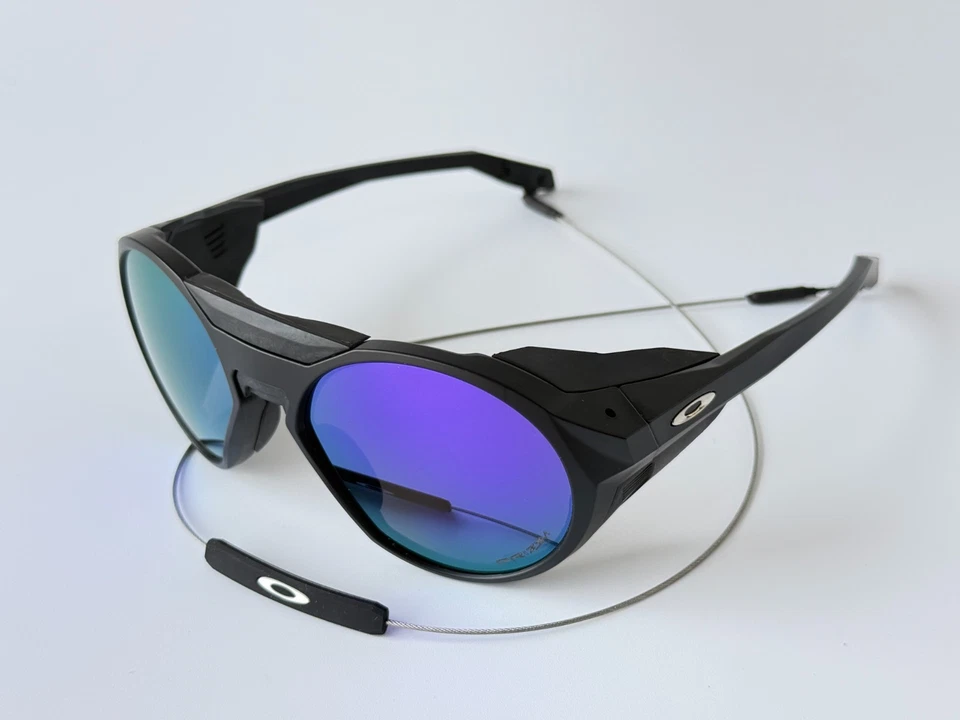 Gafas de sol Oakley CLIFDEN OO9440 negro mate púrpura lentes nuevas Foto 2 de 4