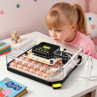 Brutmaschine 12-56 Eier Inkubator Vollautomatische Brutautomat Egg Incubator DHL