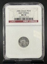2006 Eagle P $10 First Strikes NGC MS 70 Platinum