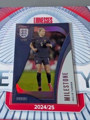 Panini Eternity Lionesses 24/25 Millie Turner Milestone Card Magenta /25 Rare