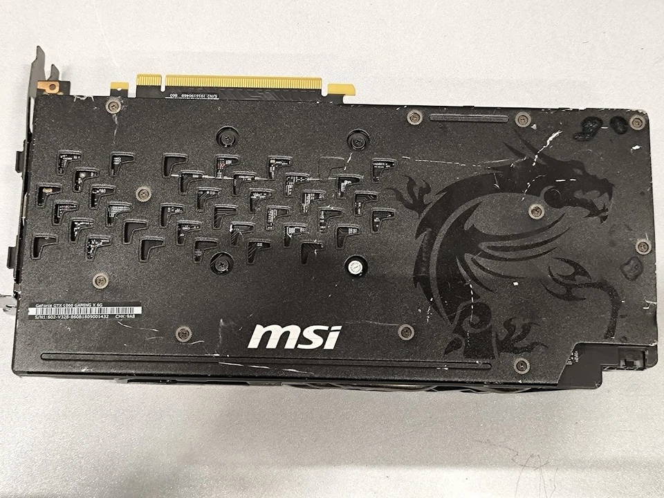MSI GeForce GTX 1060 GAMING X 6G - Used, Working - Image 2 of 4