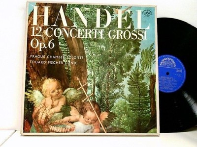 Prague Chamber Soloists, Eduard Fischer  12 Concerti Grossi, Op. 6 Handel, Geor