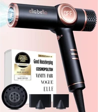 ELLA BELLA® Professional Ion Hair Dryer (with Diffuser)