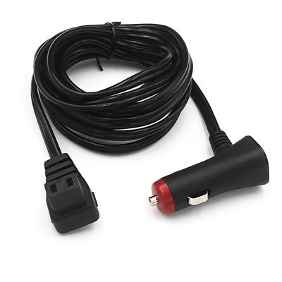 12V/24V Car Refrigerator DC Power Cord, 90° Car Cigarette Lighter