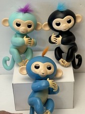 WowWee Fingerlings Interactive Electronic Monkeys Toy Lot Of 3 2016