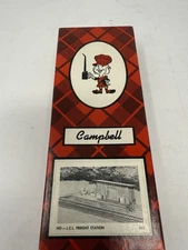 CAMPBELL SCALE MODELS HO LCL FREIGHT STATION # 353 New Old Stock 9002 COMPLETE