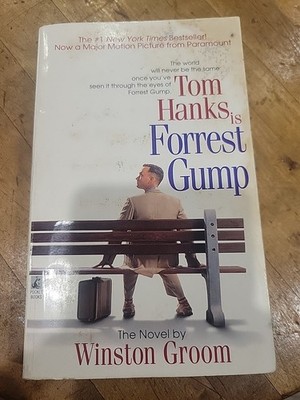 Tom Hanks is Forrest Gump by Winston Groom 1994 Paperback
