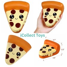 VIRAL Squishy Pizza Slice JUMBO Squishy 4.7  Slow Rising Kawaii Pizza Squishy