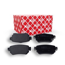 FEBI BILSTEIN Bremsbeläge Hinten (116268) für für Nissan Qashqai II X-Trail