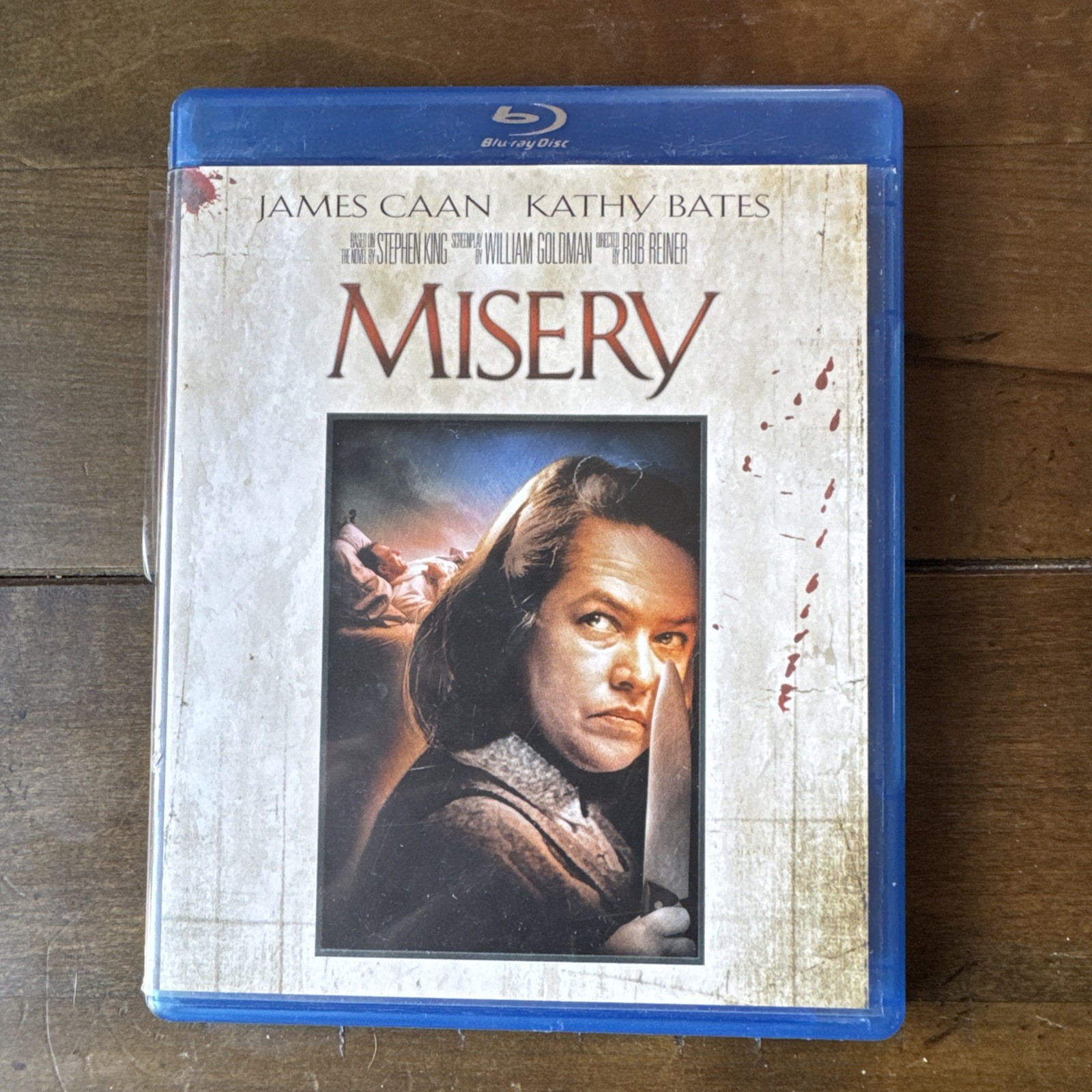 Misery - 1990 - Rob Reiner - Blu-ray - Like New - Kathy Bates - Stephen King